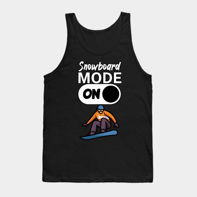 Snowboard mode on Tank Top by maxcode